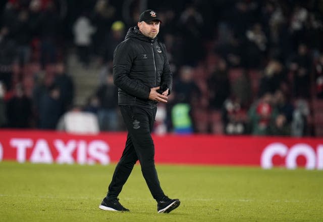 Ralph Hasenhuttl's Southampton earned a point