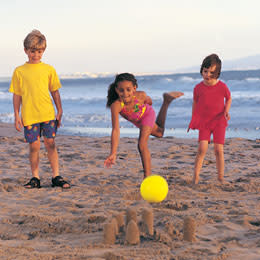 Beach Bowling