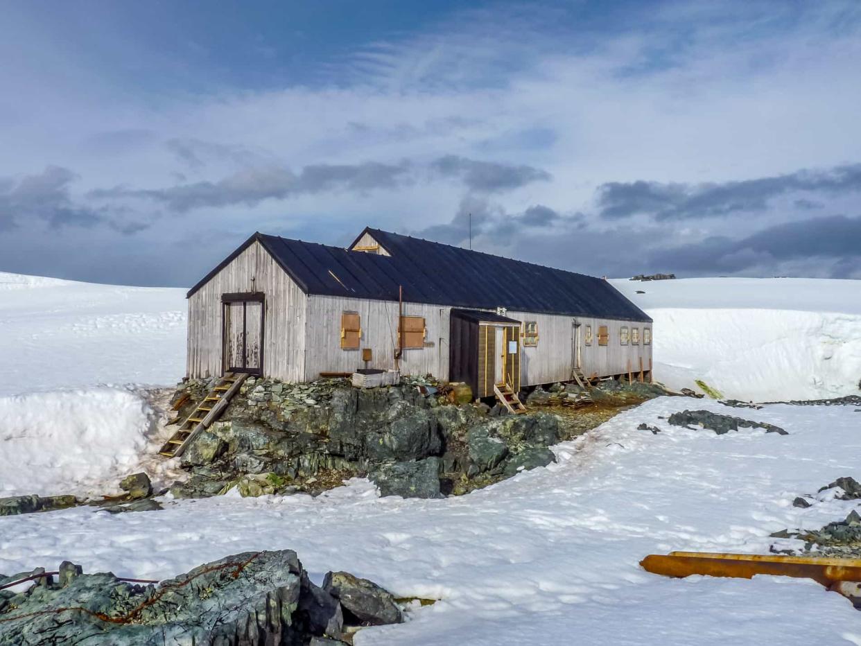 Photo of Base W on Detaille Island