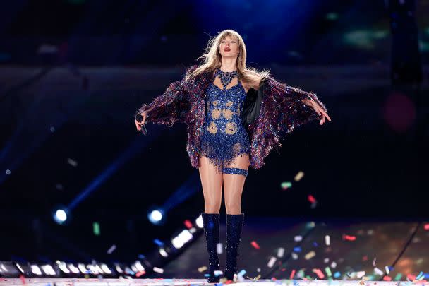 Swift completed her 2023 Eras Tour dates in Brazil on Sunday and will return to the stage in Tokyo, Japan on February 7.