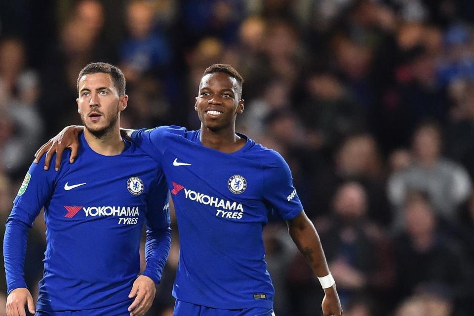 Blues brothers | Eden Hazard and Charly Musonda: Glyn Kirk/AFP/Getty Images