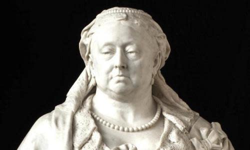 Sir Alfred Gilbert’s marble portrait of Queen Victoria