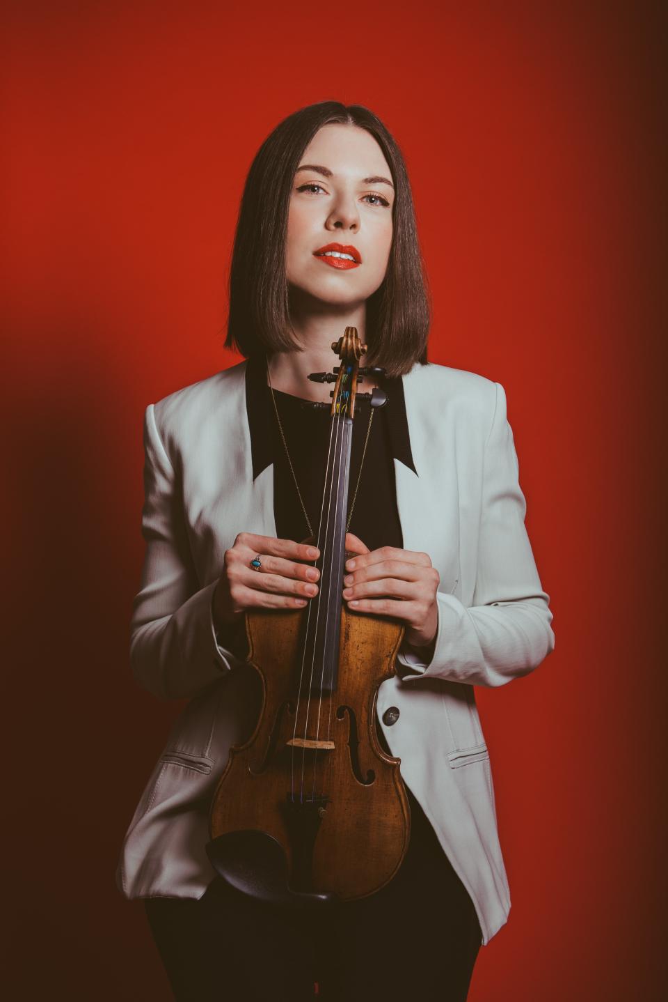 Violinist Tessa Lark performs Dec. 7 for the Chamber Music Society of Palm Beach.