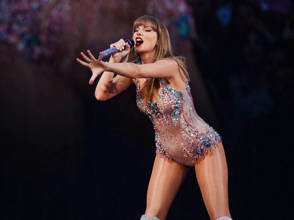 The pop star is performing in cities including Liverpool, Cardiff and Edinburgh (AFP via Getty Images)