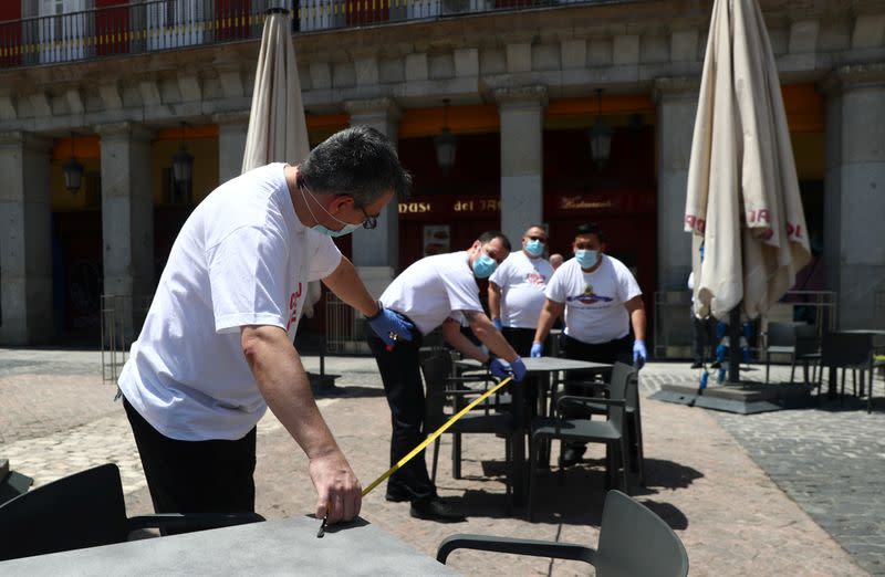 Borte de coronavirus en Madrid