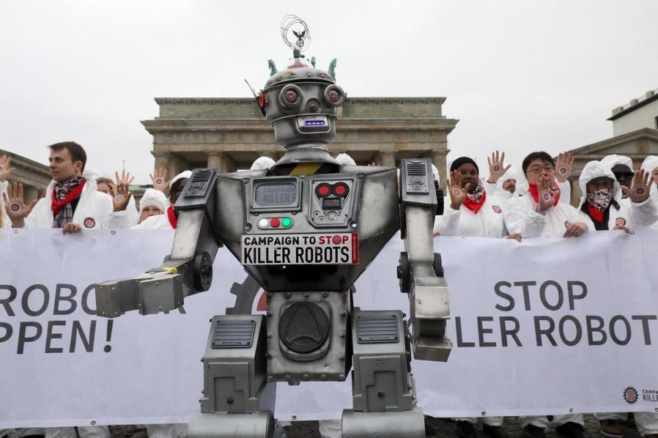 The public backlash against killer robots was intense (Getty Images)
