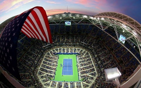 A general view of Arthur Ashe Stadium during the fourth round Men's Singles match between Andy Murray of Great Britain and Grigor Dimitrov of Bulgaria on Day Eight of the 2016 US Open at the USTA Billie Jean King National Tennis Center on September 5, 2016 in the Flushing neighborhood of the Queens borough of New York City - Credit: Getty Images