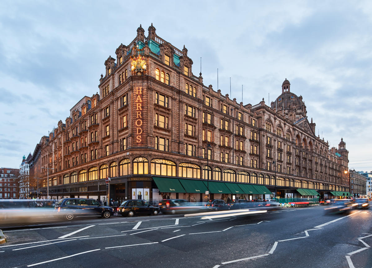 Louis Vuitton takes over Harrods exterior to launch Yayoi Kusama