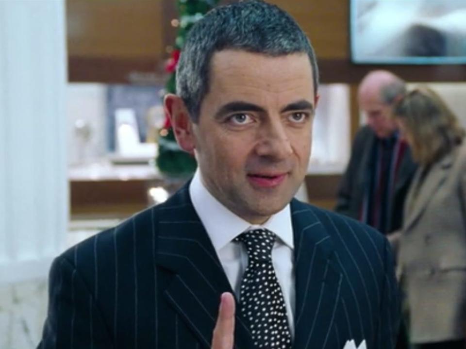 Mr. Bean jewelry guy Love Actually