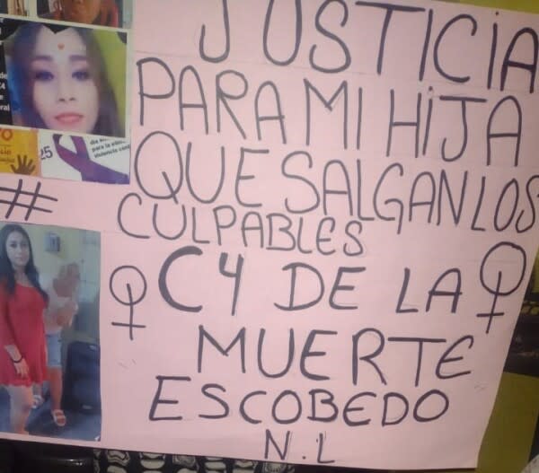 La madre de Jessica Guadalupe asegura que no dejará de alzar la voz y reclamar hasta que se haga justicia