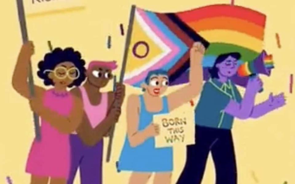 Oxfam took down controversial Pride cartoon - Twitter