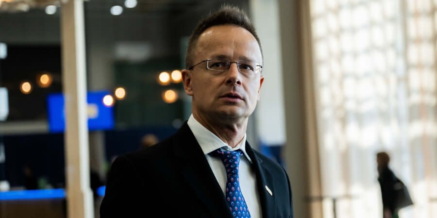 Head of the Ministry of Foreign Affairs of Hungary, Péter Szijjártó