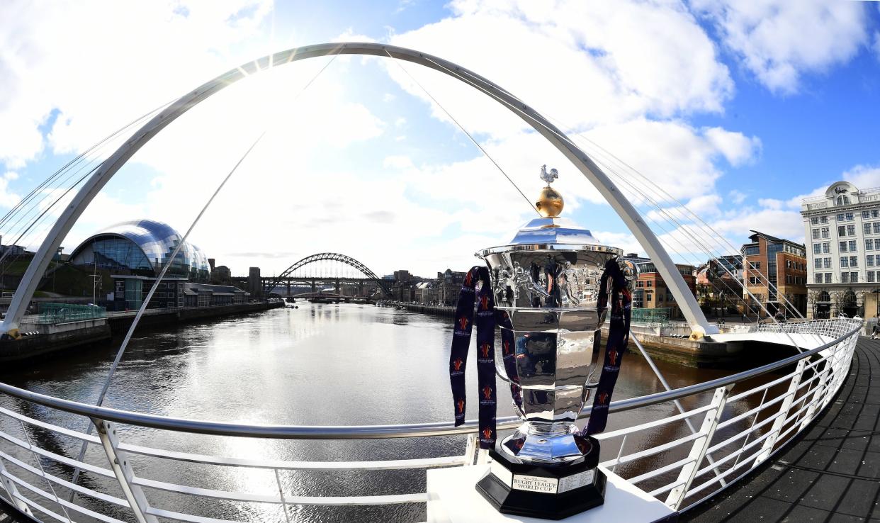 RLWC2021 Trophy in Newcastle