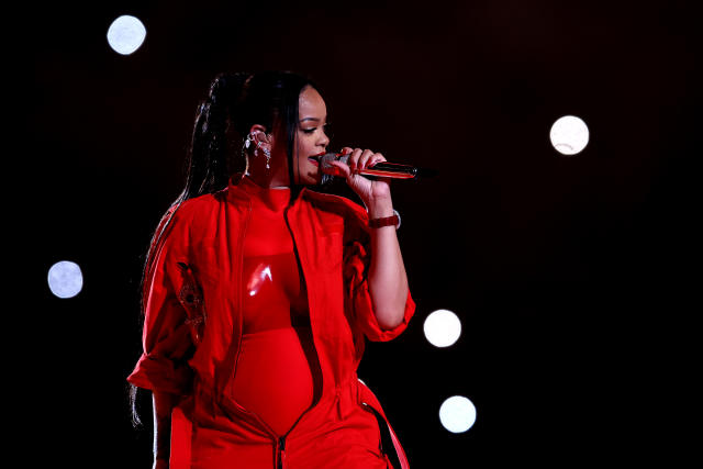 Photos from Rihanna's 2023 Super Bowl Halftime Show - E! Online