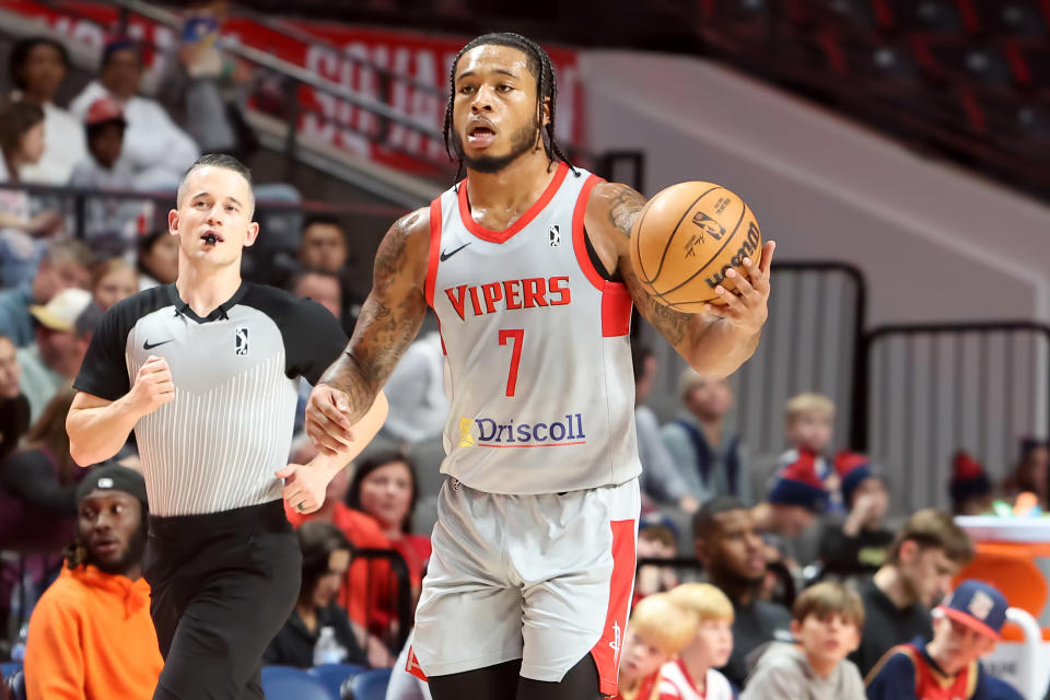 Rio Grande Valley Vipers forward Cam Whitmore impressed at the G League Winter Showcase. (Photo by Michael Wade/Icon Sportswire via Getty Images)
