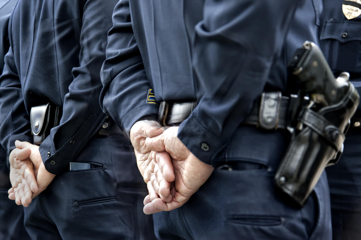 13 Philadelphia police officers might be fired for posting racist and homophobic rhetoric on Facebook. (Photo: Getty Images)