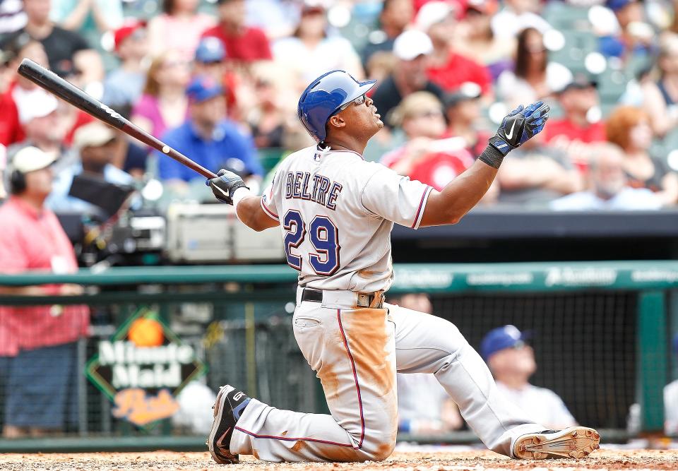 Adrián Beltré headlines what could be a historic Hall of Fame class. (Bob Levey/Getty Images)