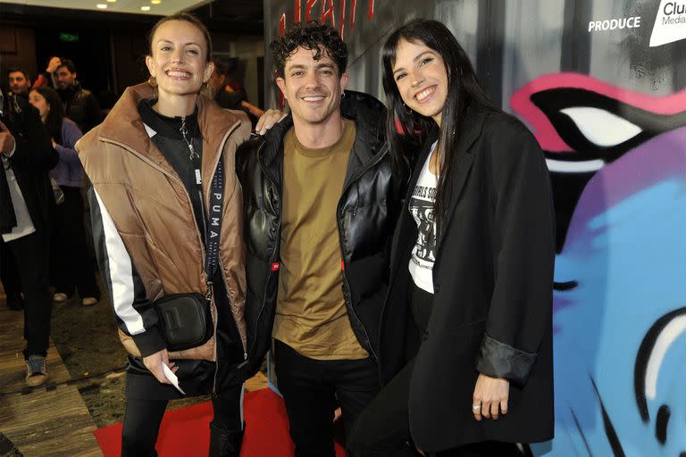 Melina Lezcano, Facundo Gambandé y Cande Molfese