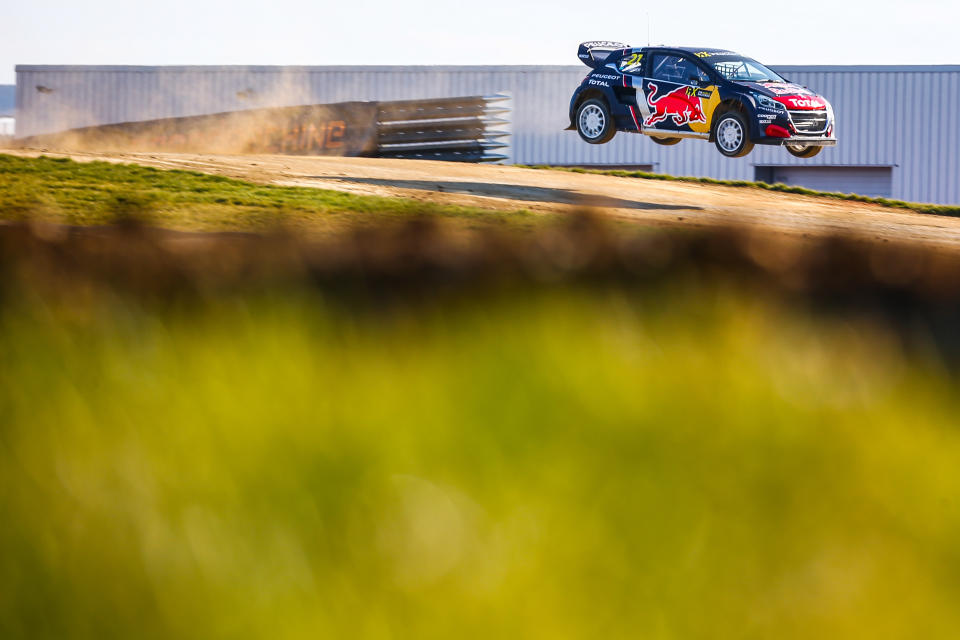 Lift-off: Every lap of Rallycross at Silverstone will feature airborne cars … take your camera