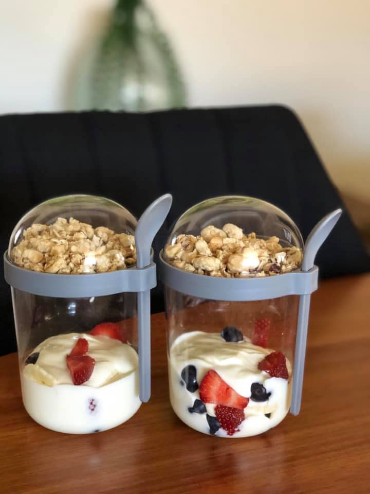 Kmart yoghurt muesli Breakfast To Go Container $4