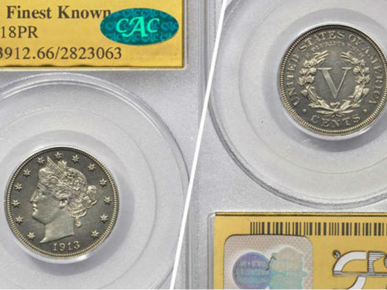 The coin is considered the finest of its kind: Courtesy Stack's Bower Galleries