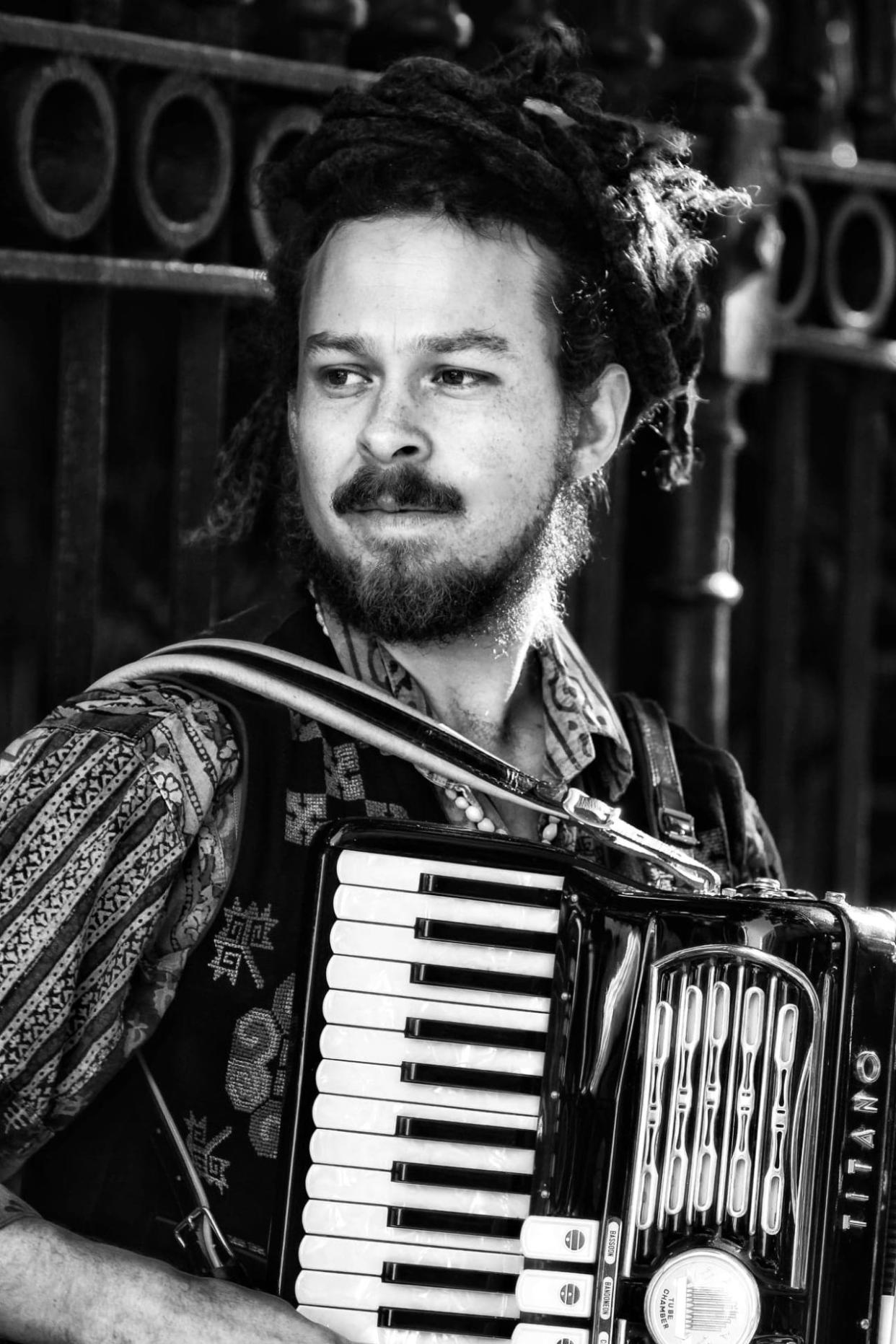 New Orleans musician Nathan Rivera