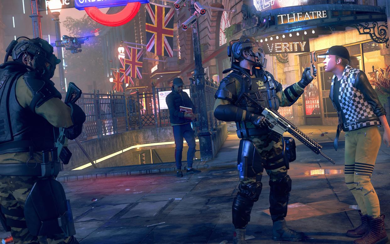 Watch Dogs Legion is set in a dystopian, post-Brexit London