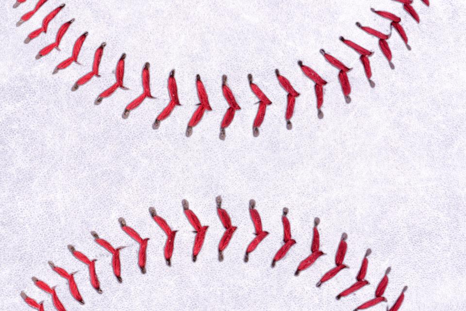 Baseball ball background