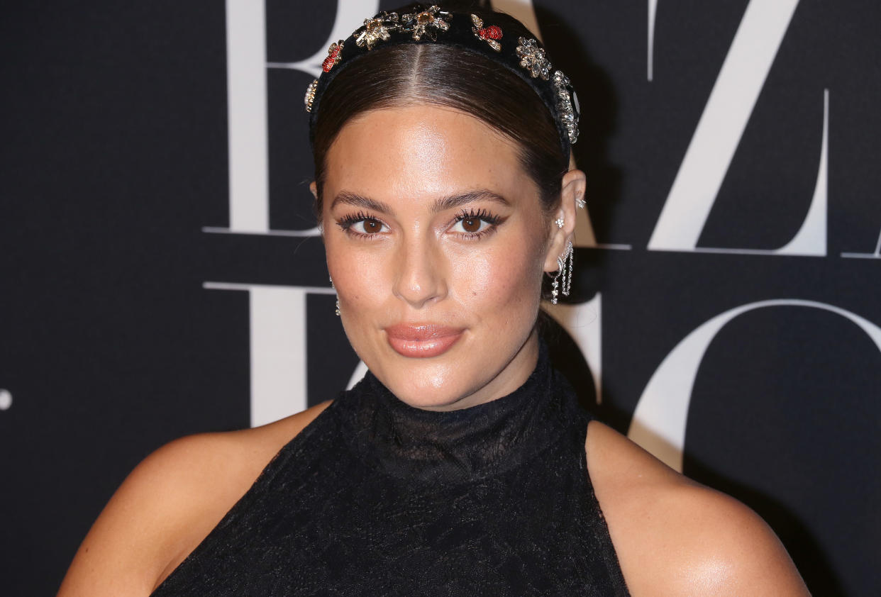 Ashley Graham, 33, posted a nude photograph of herself on Instagram. The supermodel is expecting the arrival of her second child soon. (Photo: Jim Spellman/WireImage)