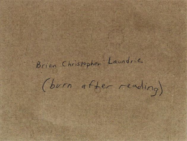 The note from the mother was found with Brian Laundrie.