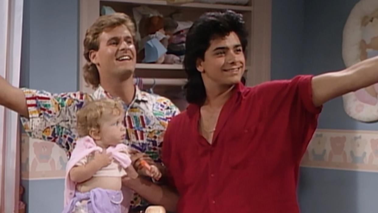  Joey and Jesse just changed Michelle in Full House 