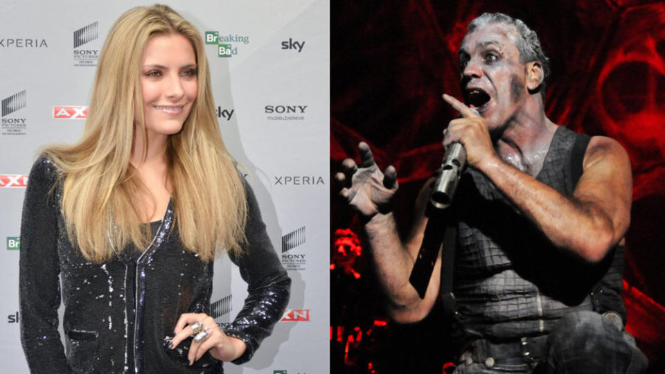 Wilde Mischung: Sophia Thomalla und Till Lindemann