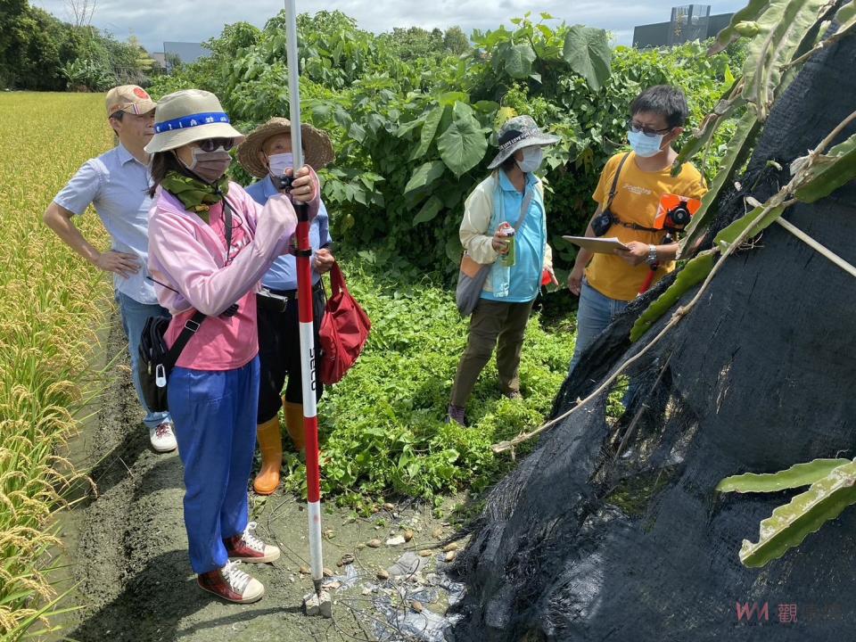 ▲彰化縣政府地政處舉辦彰化縣鑑界成果查詢服務系統啟用發表會，地政處長蔡和昌宣布7月1日上線，提供地主申請鑑界結果界標照片服務。（記者陳雅芳攝）