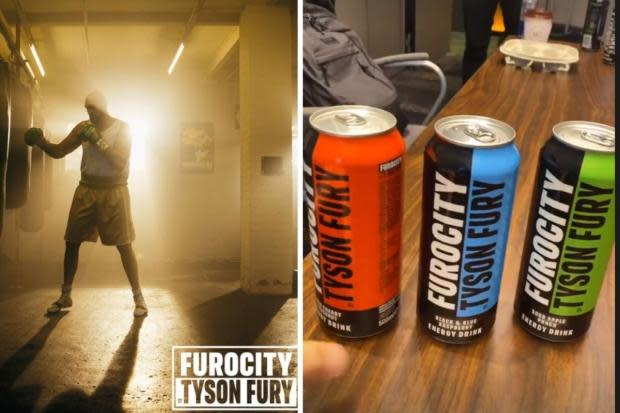 Wings are for chickens' Tyson Fury launches energy drink and calls out Red  Bull