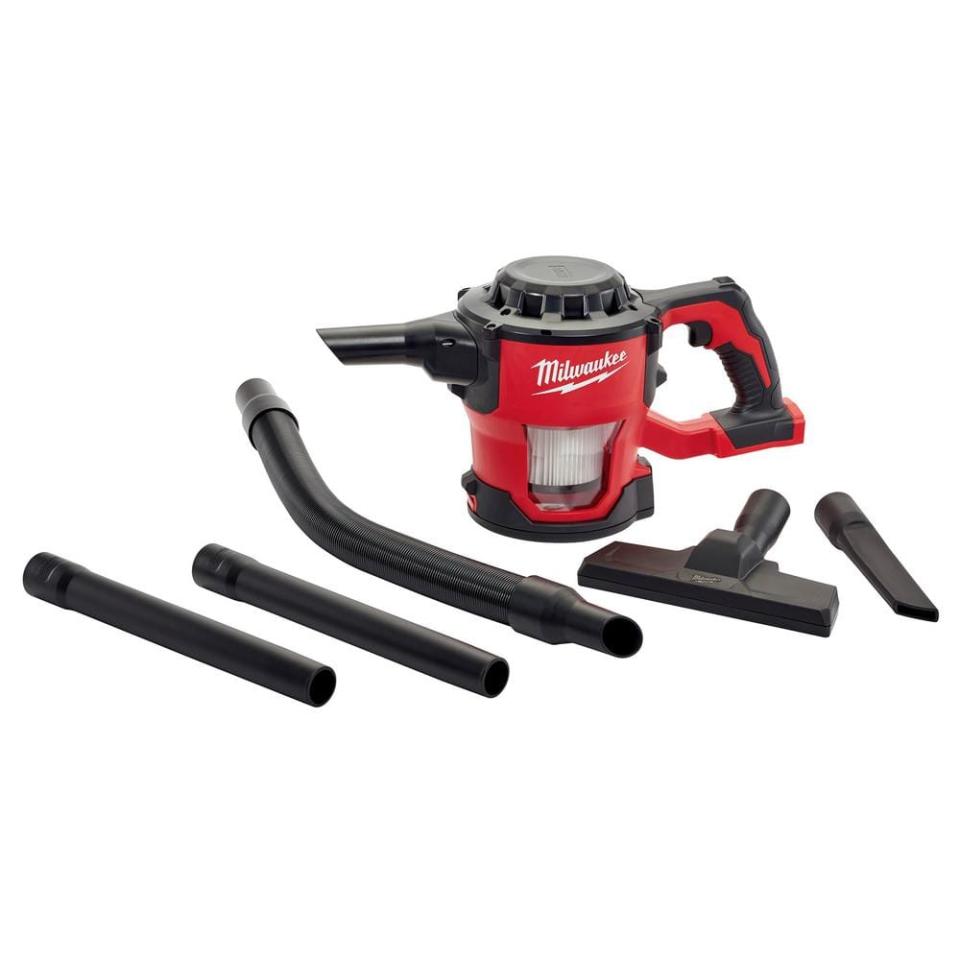 <p><a href="https://go.redirectingat.com?id=74968X1596630&url=https%3A%2F%2Fwww.homedepot.com%2Fp%2FMilwaukee-M18-18-Volt-Lithium-Ion-Cordless-Compact-Vacuum-Tool-Only-0882-20%2F300510229&sref=https%3A%2F%2Fwww.caranddriver.com%2Fcar-accessories%2Fg40862832%2Fbest-car-vacuums-tested%2F" rel="nofollow noopener" target="_blank" data-ylk="slk:Shop Now;elm:context_link;itc:0;sec:content-canvas" class="link ">Shop Now</a></p><p>M18 Cordless Vacuum</p><p>homedepot.com</p><p>$119.00</p><span class="copyright">Home Depot</span>