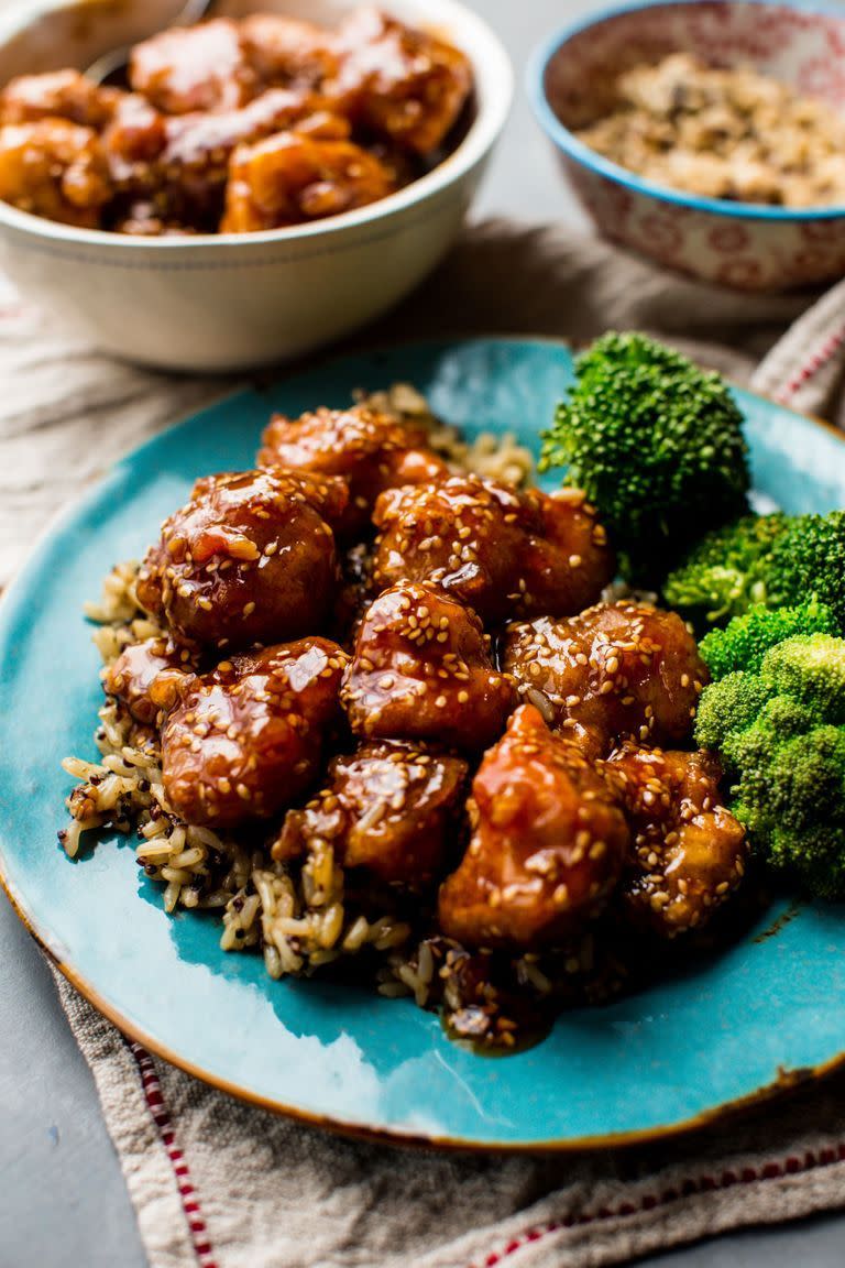 Crispy Honey Sesame Chicken