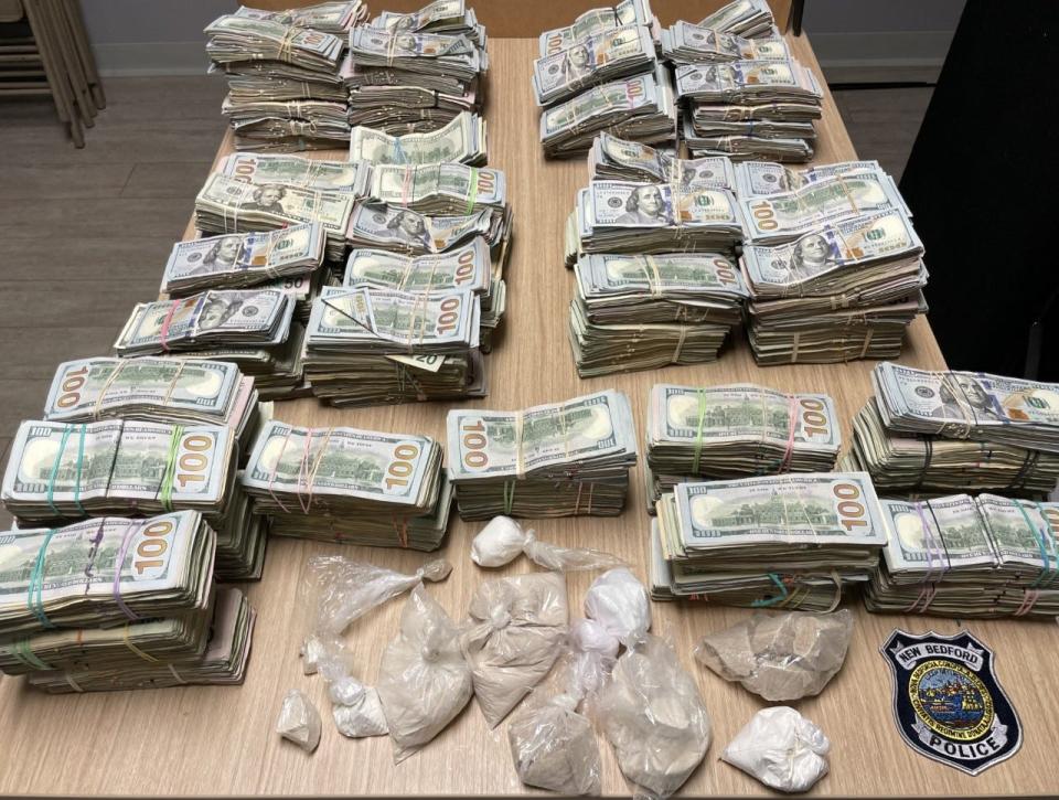 The New Bedford Police Dept. seized a record $1,295,274 from two drug traffickers in 2022, the largest seizure of drug money in the department’s history. 
But whether it's $1,295,274 or $250, the rules are the same for how illegal drug money can be seized and used.