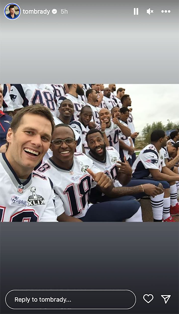 Tom Brady's Teammates