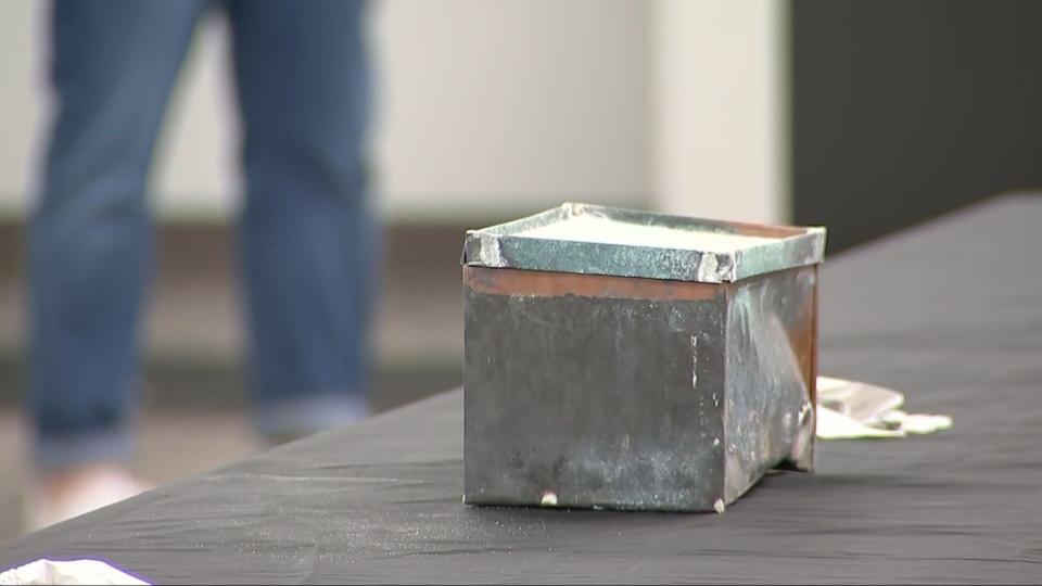 The Greene County Records Center and Archives opens a time capsule from 1915.