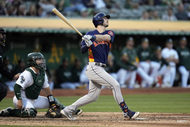 VIDEO: Astros' Kyle Tucker Hits Three-Run Home Run in 7-3 Win Over