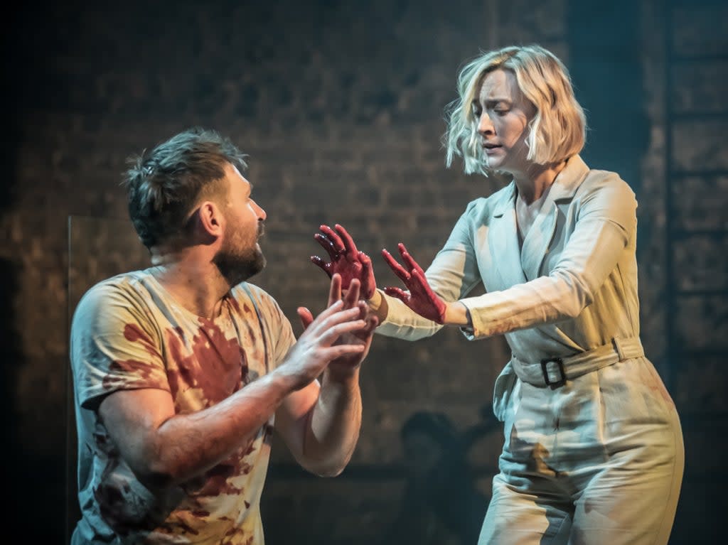 James McArdle and Saoirse Ronan in ‘The Tragedy of Macbeth' (Marc Brenner)