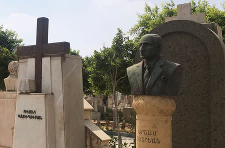 A general view of the Armenian cemetery in Cairo, Egypt, September 16, 2018. Picture taken September 16, 2018. REUTERS/Amr Abdallah Dalsh