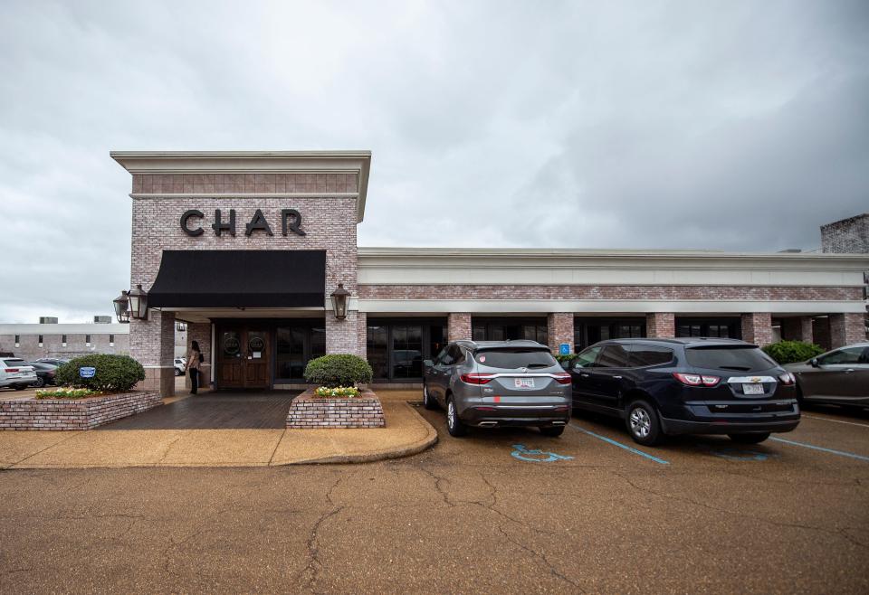 Char Restaurant, seen here on Thursday, Nov. 11, 2021 near Interstate 55 in Jackson, Miss., will be one of several restaurants that will be open during Thanksgiving. 