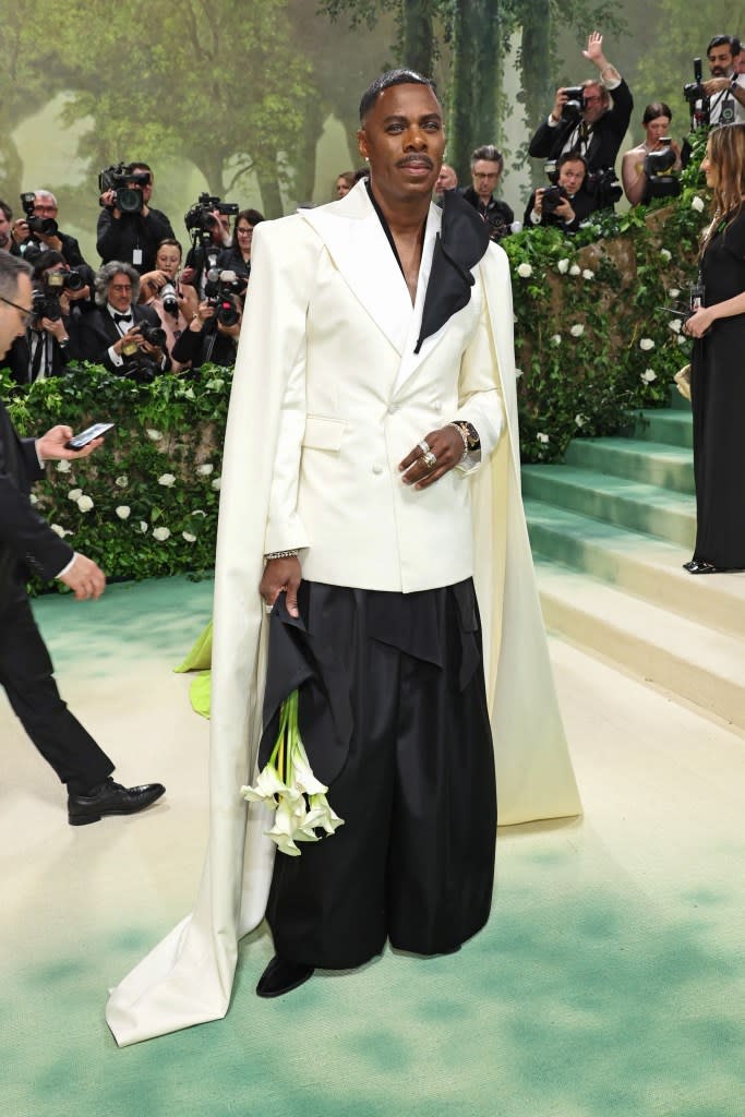 Colman Domingo attends The 2024 Met Gala Celebrating "Sleeping Beauties: Reawakening Fashion" at The Metropolitan Museum of Art on May 06, 2024 in New York City.