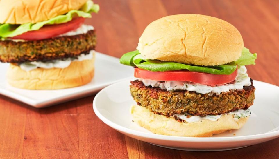 Falafel Burgers