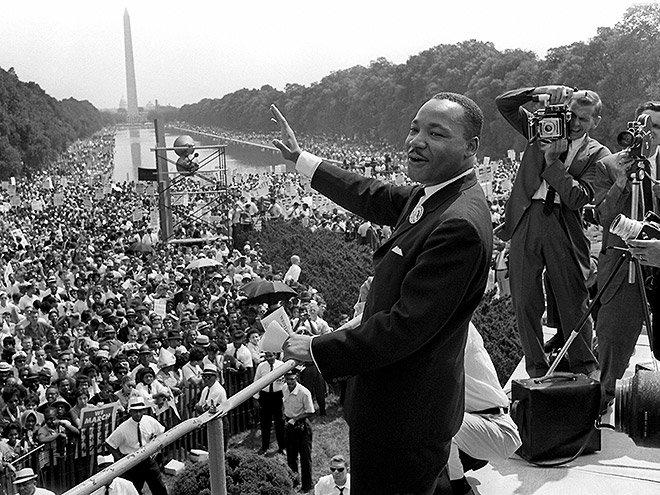 <b>"I have a dream that my four little children will one day live in a nation where they will not be judged by the color of their skin but by the content of their character."</b><br>– during King's "I Have a Dream Speech" on Aug. 28, 1963, at the Lincoln Memorial in Washington, D.C.