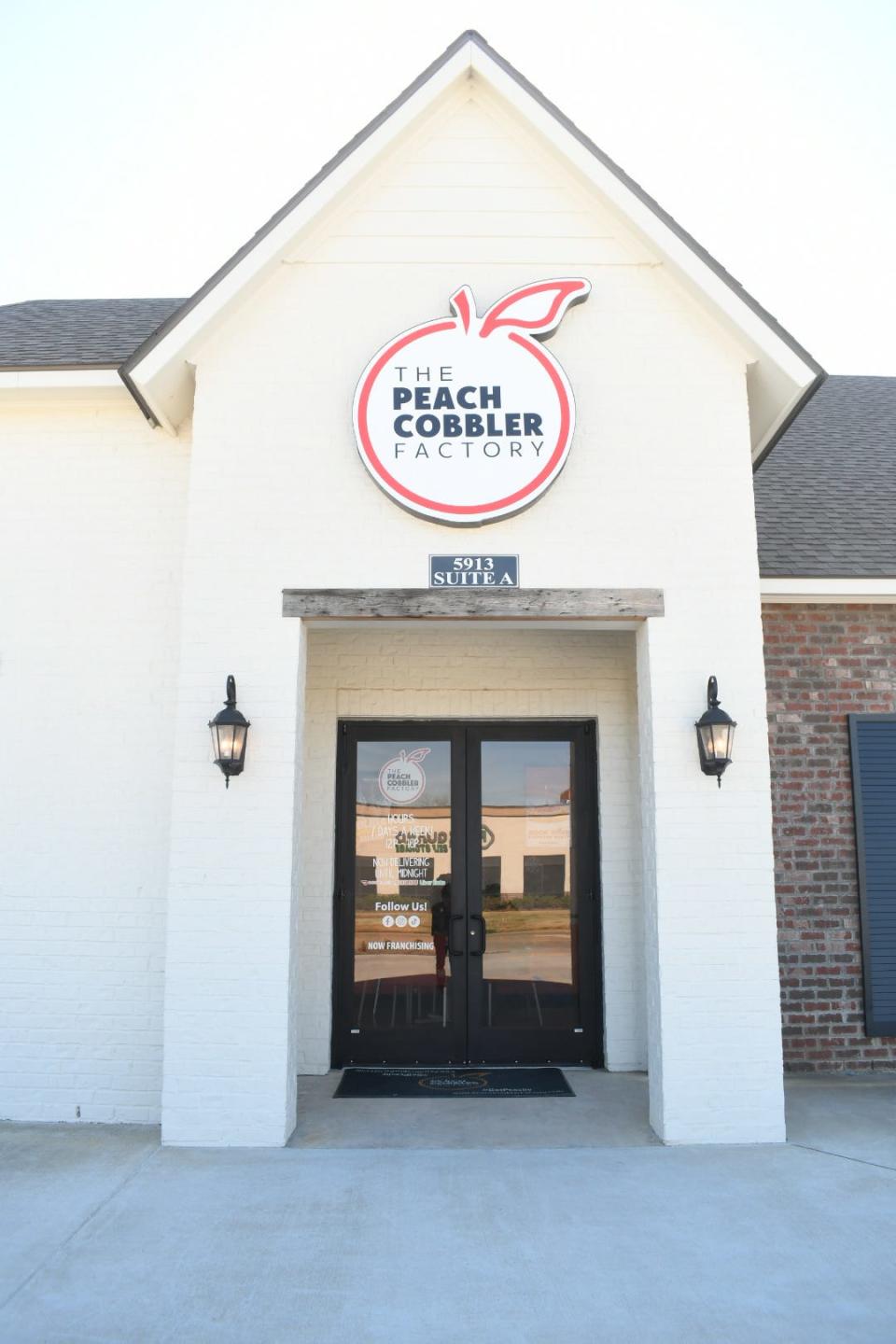 The Peach Cobbler Factory, 5913 Provine Place Suite A in Alexandria, officially opened their doors last Saturday.