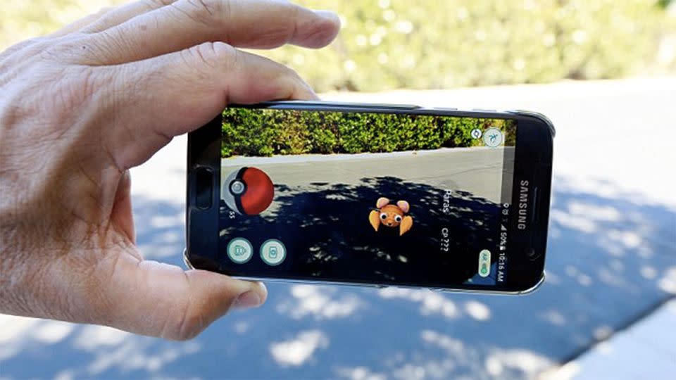 The Pokemon Go app has become the fastest selling number one app. Photo: Reuters