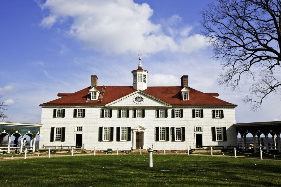 5) George Washington's Mount Vernon, Mount Vernon, Virginia