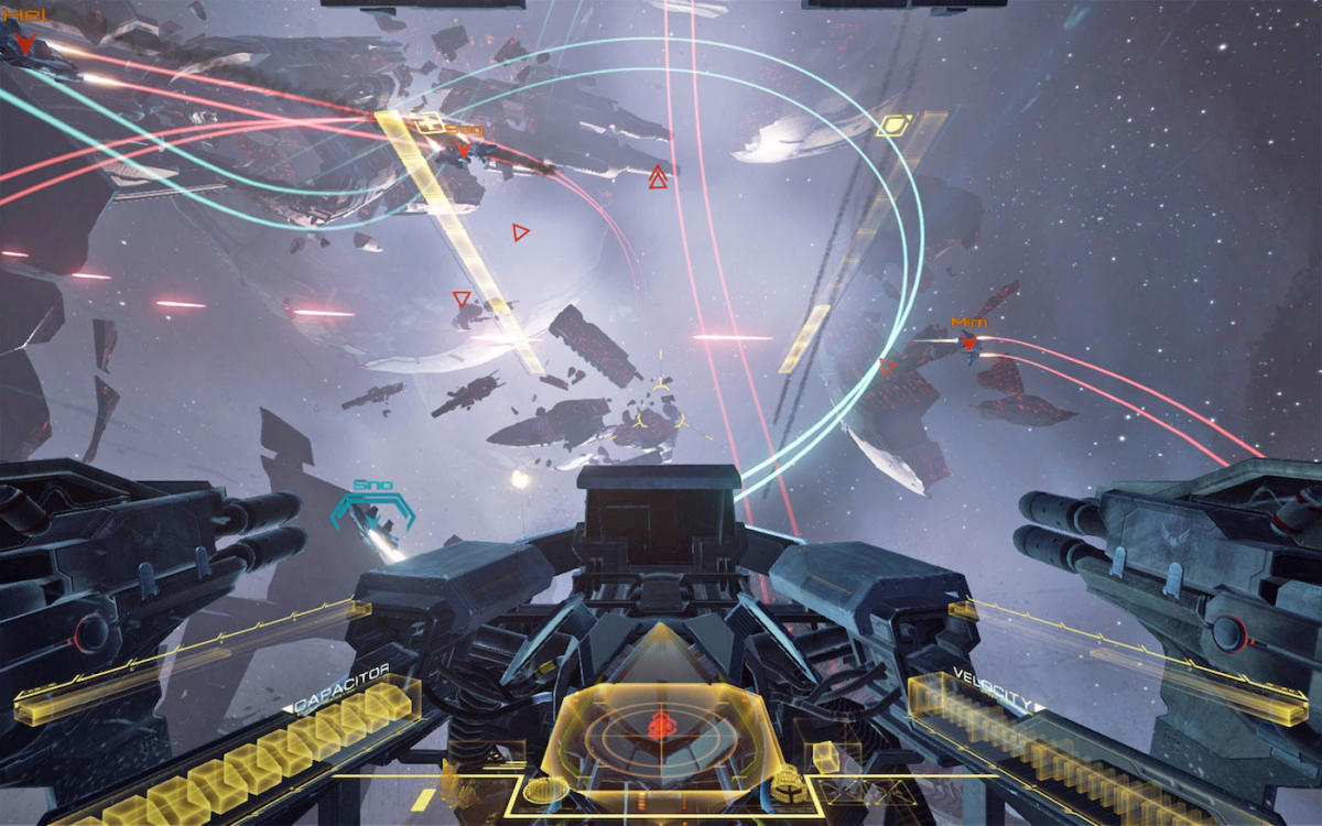 Reporter tang Modsige EVE: Valkyrie' won't require VR come September | Engadget